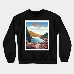 ACADIA NATIONAL PARK Art Crewneck Sweatshirt